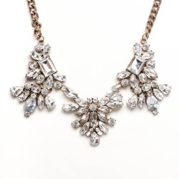 J. Crew Jewelry - jcrew crystal statement necklace